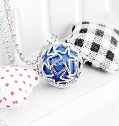 Pendant Necklaces Mum Gift Pregnancy Baby Blackened Angel Mexico Bola Pregnant Bell Engelsrufer Necklace 80cm Y0012aPendant6670807