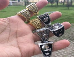 7 PCS Fantasy American Football Championship Ring Men Fan Souvenir Gift Whole 2019 Drop 8034086