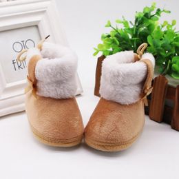Winter Snow Baby Boots Newborn Toddler Warm Boots Winter First Walkers Baby Girls Boys Shoes Soft Sole Snow Booties