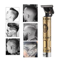 58%off Professional Hair Clippers Barber Haircut Men Cordless 0mm Bladhead Rechargeable Sculpture Cutter Shaving Machine2002323