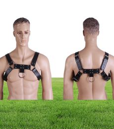 New sexy women men Leather belts slim Body Bondage Cage Sculpting fashion Punk Harness Waist Straps Suspenders Belt accessories2592709