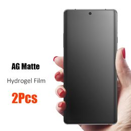 2PCS Matte Frosted Hydrogel Screen Protector for Nothing Phone 1 2 Protective Film with Tools