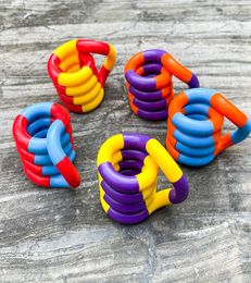 Roller Fidget Toy 2021 Cool Funny Stuff Anti Stress Deformed Rope Finger Sensory Smart Squeeze Decompression Toys for 2897417