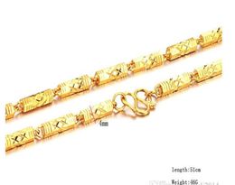 Fast Fine Jewellery 24k gold filled necklace Chain factory direct length51cm weight46g3616864