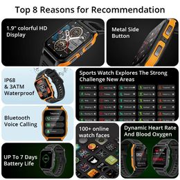 Outdoors Smartwatch Masculinos Bluetooth Call Full Screen Ladies Waterproof Calendar Heart Rate Pedometer Pro Smart Watch 2024