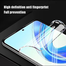 4-1 Pcs Transaprent Front Hydrogel Film for Honour X7b X8b X9b X8a X7a X6a X5 Screen Protectors for Huawei Honour X7 X6 X8 X9 A B