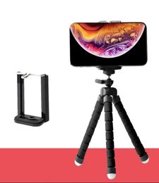 Mobile Universal Tripod Everchanging Selfie Rack Octopus Bracket Sponge Bracket Mobile Phone Live Broadcast Bracket Flexible Mini7666973