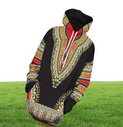Men039s Hoodies Sweatshirts Lovers Autumn Winter African 3D Print Long Sleeve Dashiki Sweatshirt Top Male5992963