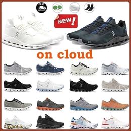 Runningskor x3 CloudMonster Triple Black White Mint Orange Blue Pink Mens Trainers Womens Designer Sneakers Men Outdoor Sports Sneaker Storlek 36-45