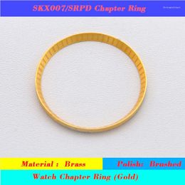 Watch Repair Kits Chapter Ring Brass For NH35 NH36 Movement Case Fit SKX007 SKX009 SRPD53 Accessories Tool Parts