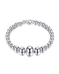 High grade 925 sterling silver Size piece prayer beads Jewellery set DFMSS080 brand new Factory direct 925 silver necklace bracelet8776721