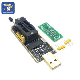 SOIC8 SOP8 Test Clip For EEPROM 93CXX / 25CXX / 24CXX Adapter + CH341A 24 25 Series Flash BIOS USB Programmer Module