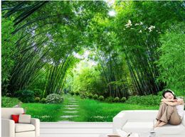 3D bamboo sea forest background wall murals mural 3d wallpaper 3d wall papers for tv backdrop1874086