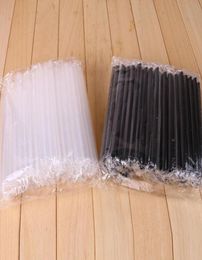 Drinking Straws 100 Pieces Of 7.5-inch Large Milkshake Straw Bubble Boba Milk Plastic Thick Smoothie Cold Drink Bar Accessories8944420