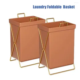 Laundry Bags Basket Foldable Clothes Baskets Sorter Hamper Bag Folding For Home Bathroom Bedroom With Aluminum Frame