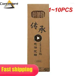 Chopsticks 1-10PCS Reusable Chinese Solid Wood Non-Slip Japanese For Sushi Sticks Tableware Gift Kitchen Tools