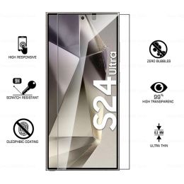 For Samsung S24 Ultra Glass 3Pcs Tempered Glass Screen Protector For Samsung Galaxy S24 Ultra Plus Armour Cover Protective Film