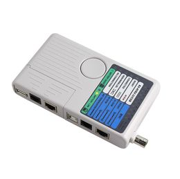 New Remote RJ11 RJ45 tester USB BNC LAN Network Cable Tester For UTP STP LAN Cables Tracker Detector Top Quality Tool9050722