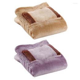 Blankets USB Electric Heating Blanket With Hand Insert Pocket Cover Supplies Gif