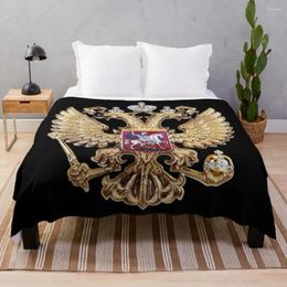 Blankets Russian Coat Of Arms. Gifts. Throw Blanket Single Bed Picnic Sofa Warm For Winter