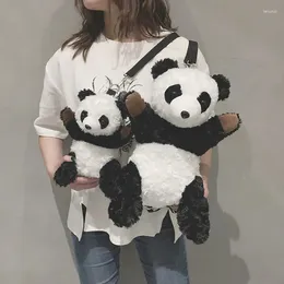 Bag Panda Doll Shoulder Crossbody Female Cartoon Personality Mobile Phone Plush
