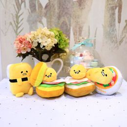 Cute Burger Egg Yolk King 20CM Doll Machine Doll Plush Toy Festival Gift Birthday Children's Day Gift Couple