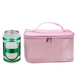 Simple And Modern Multi Layer Storage Box Neatly Wired Household Storage Equipment Fabric Portable Makeup Bag Small Size