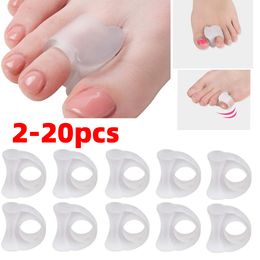 1-10pair Silicone Bone Thumb Orthotics Corrector Hallux Valgus Toe Separator Feet Care Thumb Orthotics Foot Care Products