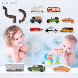 Bath Toys Magic Creations Fun Baby Bath Foam Toys Foam Stickers Foam Activity Play Set Educational Floating Bathtub Toy For Kids 240413