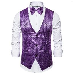 Men's Vests Suit Vest Slim Fit Business Wedding Sleeveless Tank Jackets For Men Winter