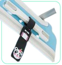 Cartoon silicone ggage tags bag accessories 240 by 40mm baggage tag airport flight ggage suitcase anti lost label7848807