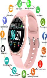 Women Smart Watch Wristbands Realtime Weather Forecast Activity Tracker Heart Rate Monitor Sports Ladies Men For Android IOS2108100