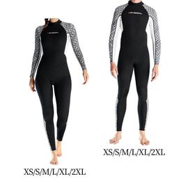 Wetsuit for Adult Back Zipper Diving Suit for Winter Swimming Kayak Canoeing