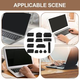 USB Port Cover Silicone USB Type C 13pcs Laptop Universal USB Dust Plug Computer Interface Waterproof Cover For Desktop PC