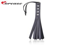 Adult bdsm Game Fetish sex bondage Leather Tail Spanking Paddle Whip Flogger Sex Toys For Couples Women Sexy Policy Knout slave Y16141776