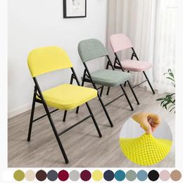 Chair Covers 2 Piece Set Household Folding Dining Backrest Slipcover Office Computer Dustproof Elastic