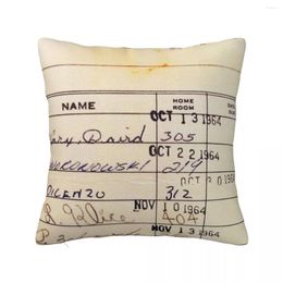 Pillow Library Card 23322 Throw Decorative Cover For Living Room Sofa S Covers Pillowcases