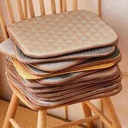 Pillow Seat Mat Washable Chair Pad Breathable Soft Comfortable Car Cover Summer Cooling Household Supplies