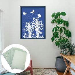 Cyanotype Printer Paper DIY Accessory Printing Papers Drawing Home Supplies Pvc Child Sun Prints Kit