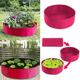 Raised Plant Bed Garden Flower Planter Elevated Vegetable Box Planting Bag 240409