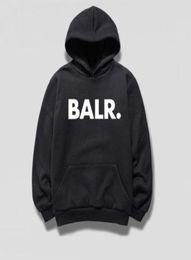 Men BALR Printed Fleece Hoodies Spring Autumn Winter Long Sleeved Hooded Tops Casual Hip Pop Pullover Punk Mens Sportswear Sweatsh8436035