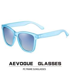 Sunglasses AEVOGUE Men Retro Fashion Polarized Woman Gradient Lens Driving Glasses Brand Design UV400 AE08112341760