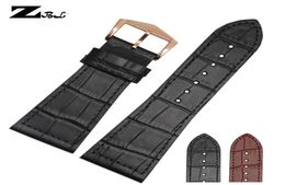 26mm 30mm watch band genuine leather watch strap blackbrown band for FM6000H strap double head layer cowhide8983028