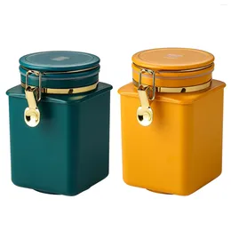 Storage Bottles Kitchen Food Canister Large Capacity Container For Beans Cereals Crops