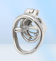 Male Chastity Devices Stainless Steel Small Locking Cage A27715591364