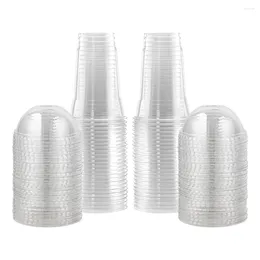 Disposable Cups Straws 50 Pcs Mini Juice Smoothie Cup Portable Drink Supply Clear Accessory Travel