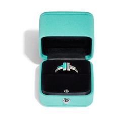 Multi style Mother of pearl and Diamonds ring promise rings for women men Luxury brand T open ring fashion Valentines Day gift gol8932647