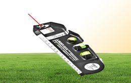 Multipurpose Laser Level Construction Tools 8FT Aligner Standard Horizon Vertical Cross Metric Ruler Measure8026478