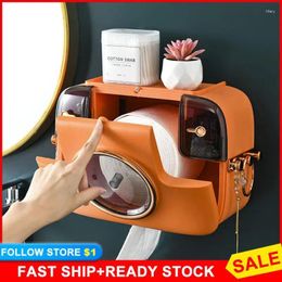 Storage Boxes Wall Mounted Box Strong Load-bearing Capacity Punch-free Rack Collectible Appliances Cosmetic