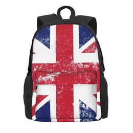 Backpack Union Jack Flag Backpacks Boys Girls Bookbag Children School Bags Cartoon Rucksack Laptop Shoulder Bag Large Capacity